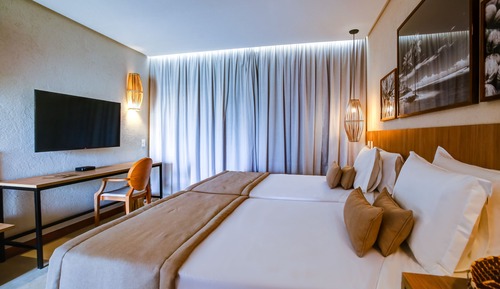 Chambre Premium avec lits jumeaux, 2 lits une place