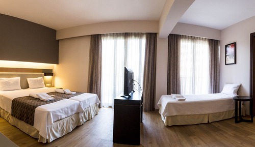 Chambre Triple, 1 chambre, vue ville