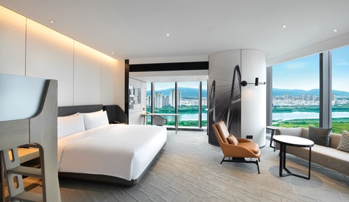 Suite Junior, plusieurs lits, vue fleuve