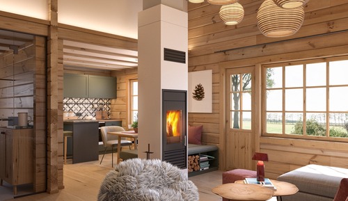 Maison Confort, 1 très grand lit, sauna, vue vallée