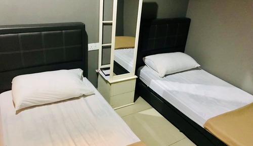 Chambre avec lits jumeaux