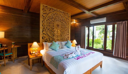 Suite Studio, vue jardin