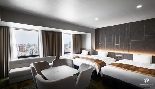 Chambre Exécutive avec lits jumeaux, non-fumeurs (for 3 people)