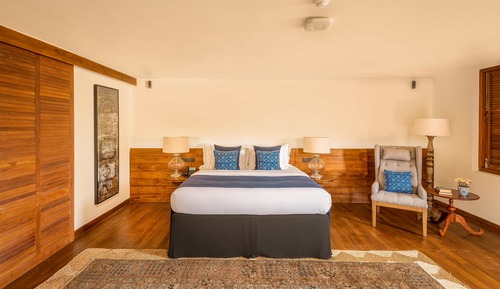 Chambre Double Premium, 1 chambre, salle de bains attenante, vue cour intérieure