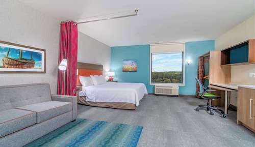 Suite Studio, 1 très grand lit, accessible aux personnes à mobilité réduite (Hearing)