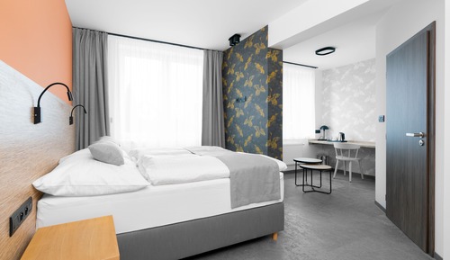 Chambre Double, accessible aux personnes à mobilité réduite