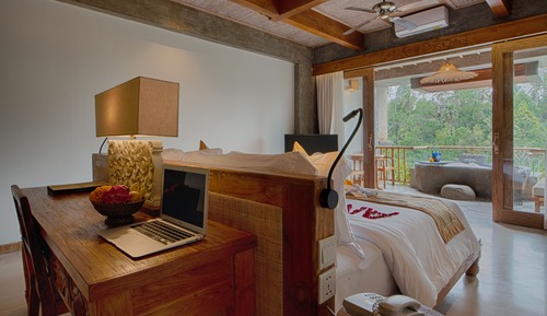 Chambre Deluxe, vue vallée (Honeymoon Package)