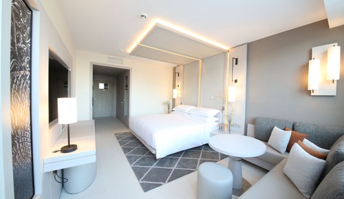 Suite Exécutive, 1 très grand lit, vue piscine