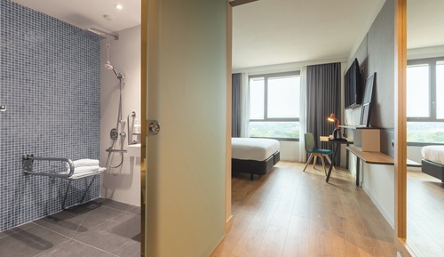 Chambre Standard, 1 grand lit (Mobility, Roll-In Shower)
