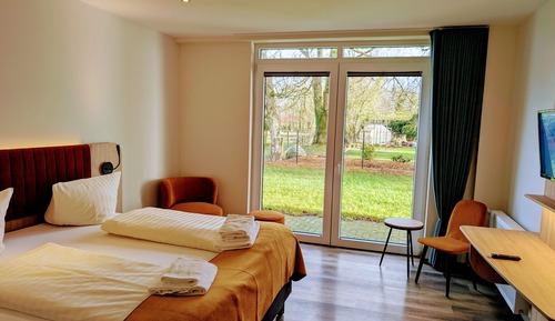 Chambre Double Deluxe, salle de bains privée