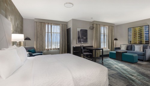 Suite Studio, 1 très grand lit, accessible aux personnes à mobilité réduite (Hearing)