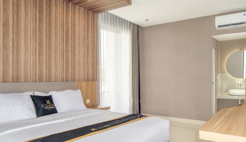 Chambre Double Deluxe, 1 très grand lit, vue ville