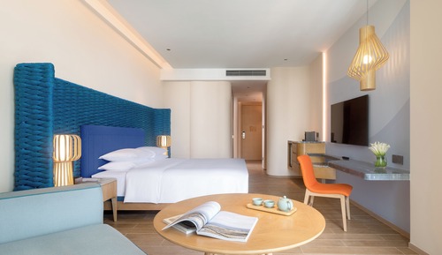 Chambre, 1 très grand lit