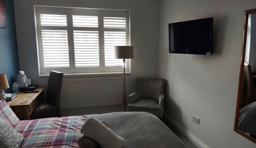Chambre, 1 chambre, vue ville