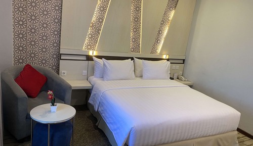 Suite Junior, 1 grand lit, fumeurs (Living Room)