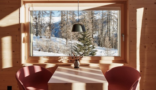 Maison Signature, vue montagne, côté piste de ski