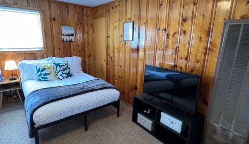 Chambre Double Deluxe, coin cuisine, côté montagne