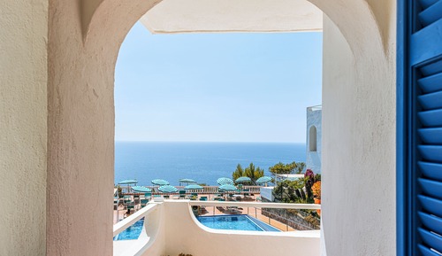 Chambre Supérieure, balcon, vue mer