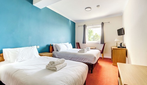 Chambre Triple Familiale, vue lac