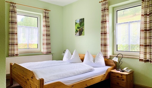 Chambre Double, 1 lit double, non-fumeurs, vue fleuve