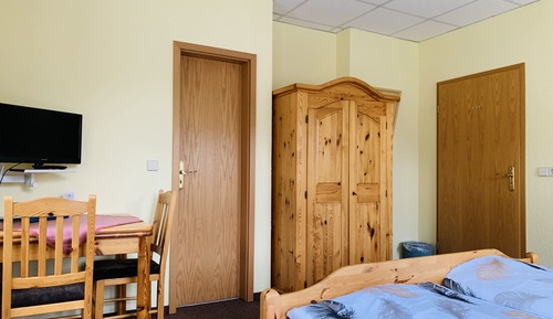 Chambre Double, 1 lit double, non-fumeurs, vue ville