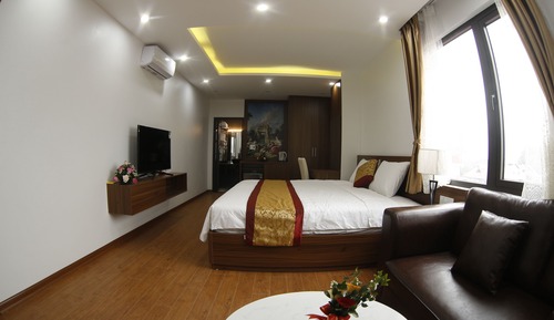 Chambre Ville, 1 très grand lit (VIP)