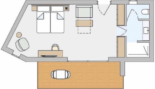 Chambre Double Supérieure pour 1 personne