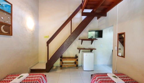 Chambre Quadruple Confort, en mezzanine (4 pessoas)