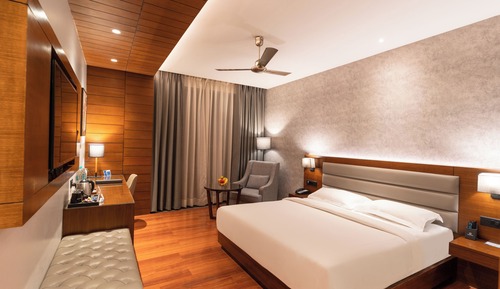 Chambre Luxe, balcon, vue lac