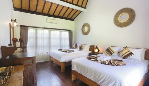 Villa, 2 chambres, vue jardin