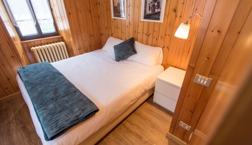 Chambre Double, balcon, vue montagne