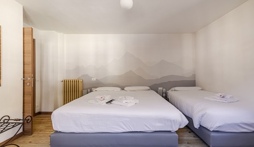 Chambre Familiale, vue montagne