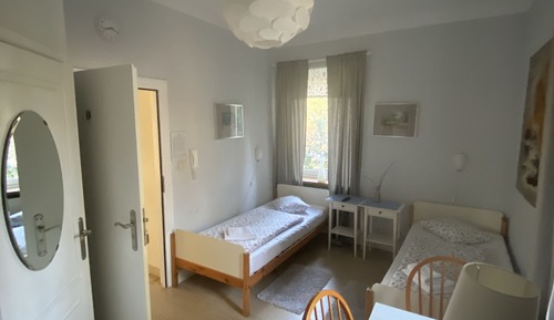 Chambre avec lits jumeaux