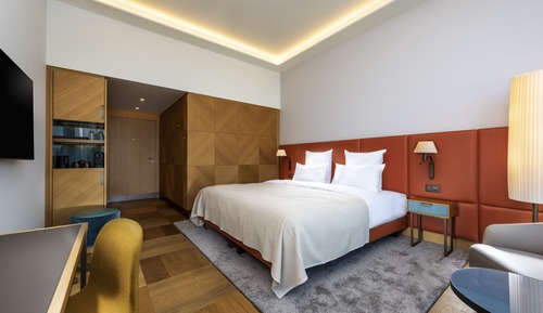Chambre Deluxe, 1 très grand lit, niveau Exécutif (Executive Floor)