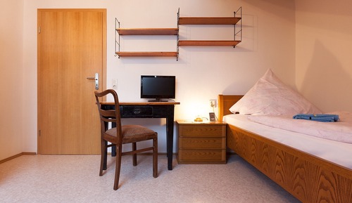 Chambre Simple, salle de bains commune (Zimmer-4)