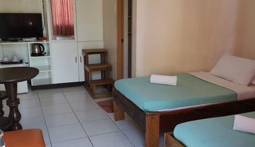 Chambre Deluxe avec lits jumeaux, vue mer