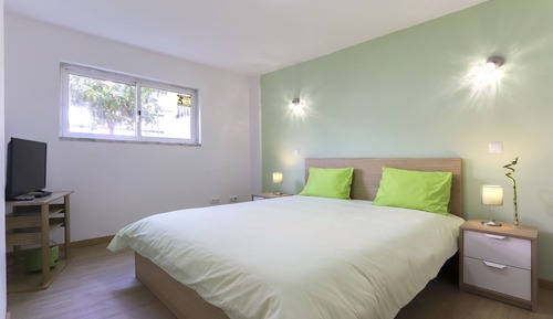 Suite, salle de bains privée (Relax Green Bamboo)