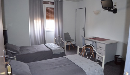 Chambre avec lits jumeaux
