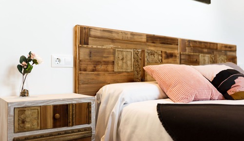 Chambre Double ou avec lits jumeaux, salle de bains attenante