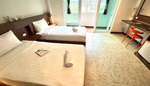 Chambre avec lits jumeaux