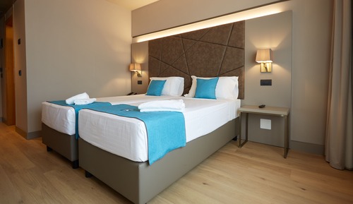 Chambre avec lits jumeaux