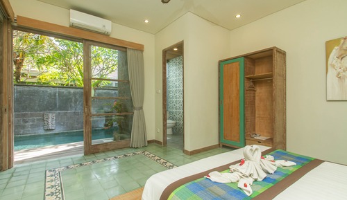 Villa, 2 chambres, piscine privée