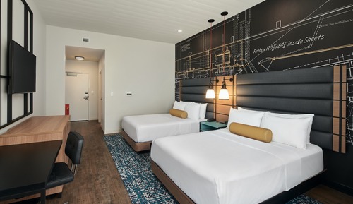 Chambre Standard, 2 lits doubles