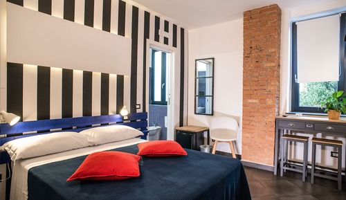 Chambre Double Standard (Blue)