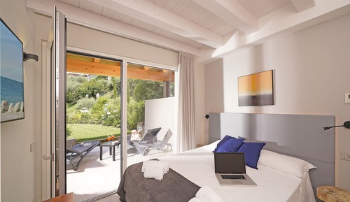 Appartement Deluxe, 2 chambres, vue partielle sur le lac, côté jardin