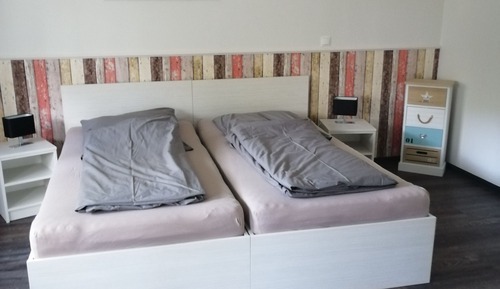Chambre, 1 lit une place, non-fumeurs, vue jardin