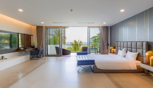 Villa Luxe, plusieurs chambres, vue mer