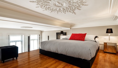 Chambre Quadruple Junior, vue ville (Wapa)
