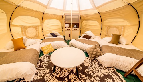 Tente Design, 4 chambres, non-fumeurs, vue lac (Lotus)