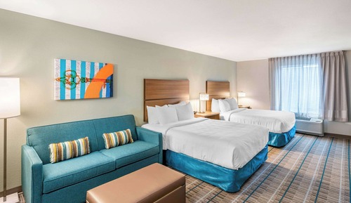 Suite, 2 grands lits, accessible aux personnes à mobilité réduite, non-fumeurs